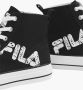 Fila Zwarte canvas hoge sneaker - Thumbnail 4