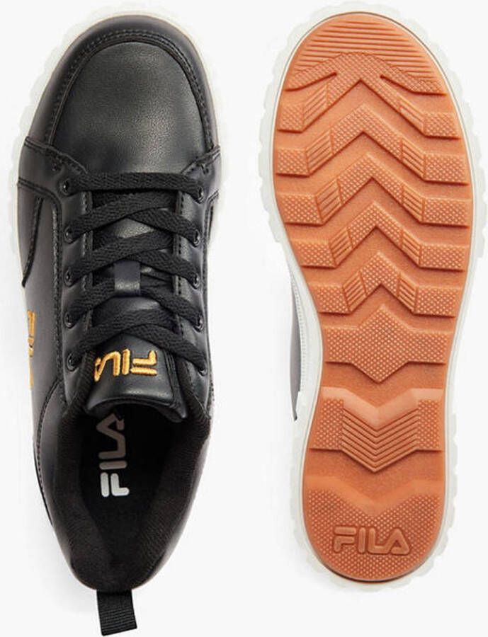 Fila Zwarte platform sneaker