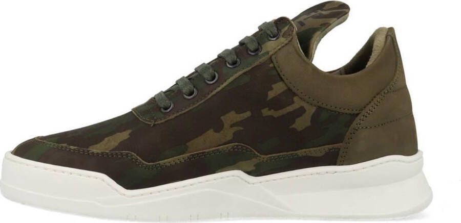 Filling Pieces Low Top Ghost Groen