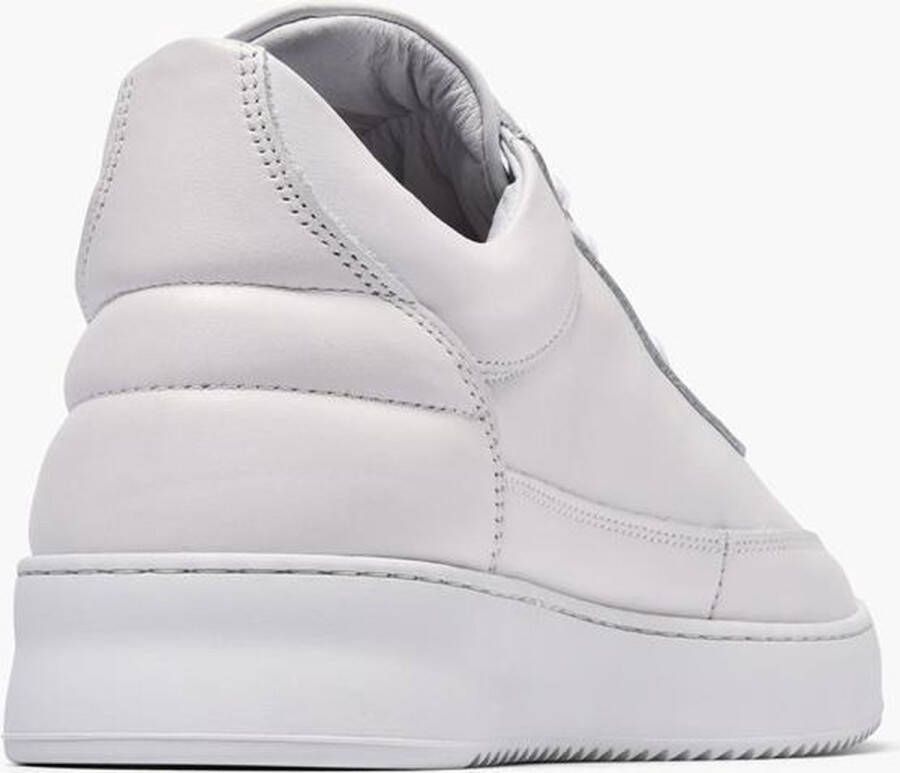 Filling Pieces Low Top Ripple Nappa All White Heren Sneakers