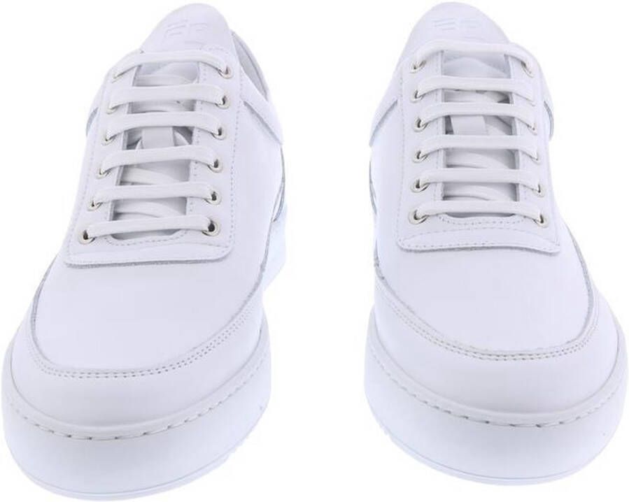 Filling Pieces Low Top Ripple Nappa All White Heren Sneakers