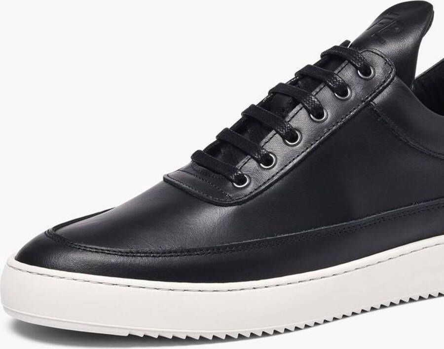 Filling Pieces Low Top Ripple Nappa Black Heren Sneakers