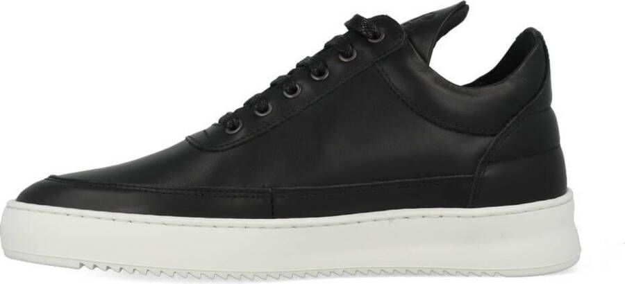 Filling Pieces Low Top Ripple Nappa Black Heren Sneakers