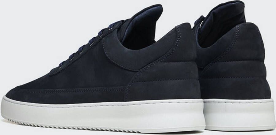 Filling Pieces Low Top Ripple Nubuck Deep Blue Sneaker - Foto 3