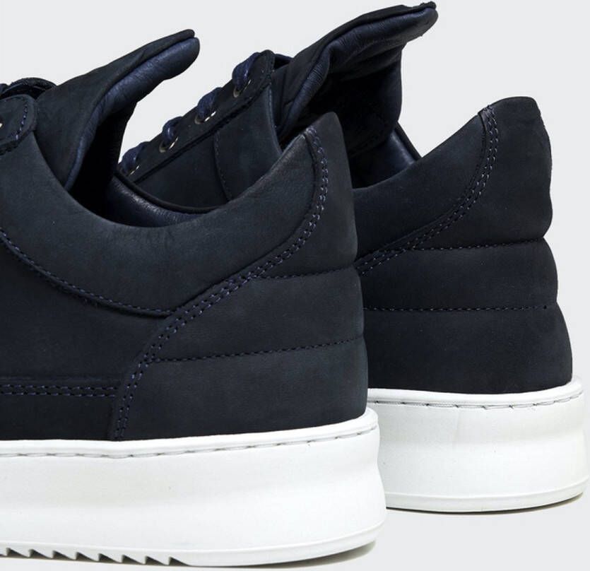 Filling Pieces Low Top Ripple Nubuck Deep Blue Heren Sneaker - Foto 7