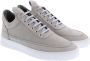 Filling Pieces Klassieke Low Top Nubuck Sneaker Grijs - Thumbnail 6