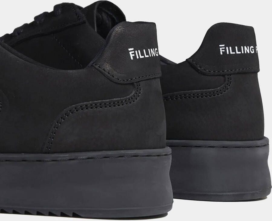 Filling Pieces Mondo Rip Tonal Sneakers Suède Heren Zwart