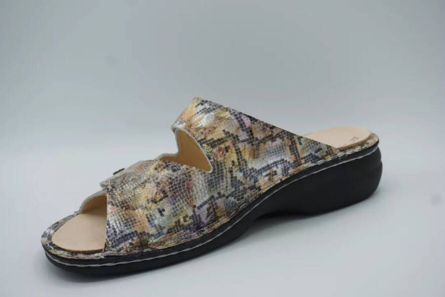 FinnComfort 02571 Torbole slipper met print Kleur Print)