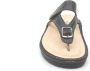 FinnComfort Alexandria S zwarte teenslipper - Thumbnail 4