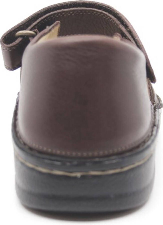 FinnComfort Finn Comfort BALTRUM 01518-676130 Bruine heren sandalen met gesloten hiel