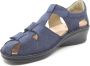 FinnComfort Finn Comfort FUNEN 02666-761319 Blauwe dames sandalen met dichte neus - Thumbnail 2