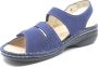 FinnComfort Finn Comfort GOMERA 02562-711047 Blauwe dames sandalen - Thumbnail 4