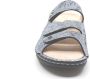 FinnComfort Finn Comfort GRENADA 02640-732241 Blauw combi kleurige dames slipper - Thumbnail 4