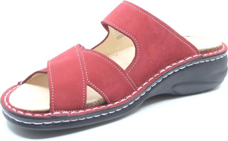 FinnComfort Finn Comfort MELROSE 02622-007094 Rode dames slippers