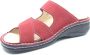 FinnComfort Finn Comfort MELROSE 02622-007094 Rode dames slippers - Thumbnail 4