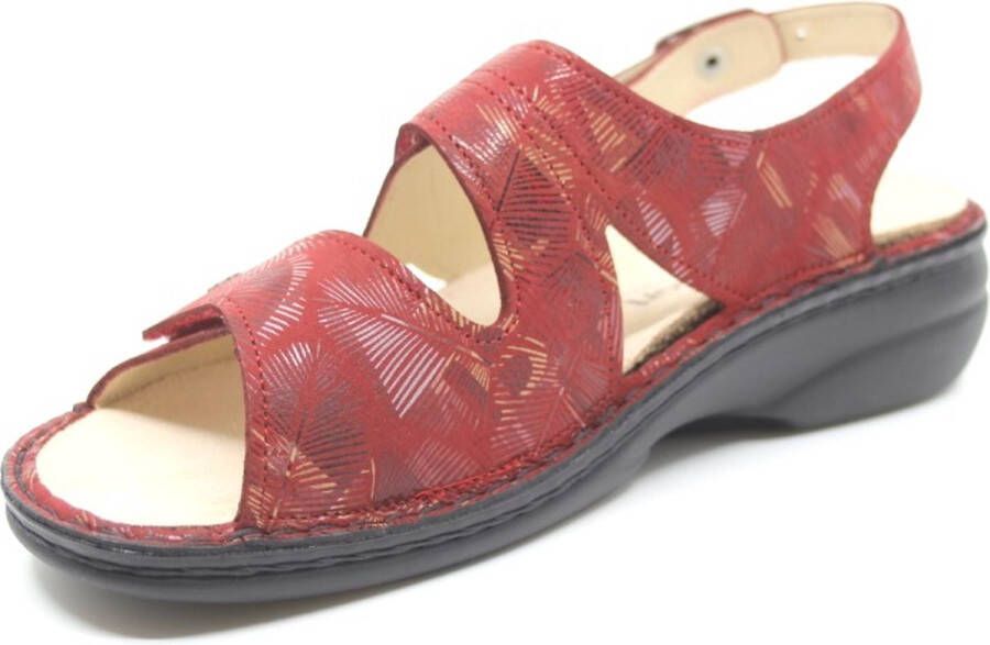 FinnComfort Finn Comfort MILOS 02560-729094 Rode sandaal wijdte H