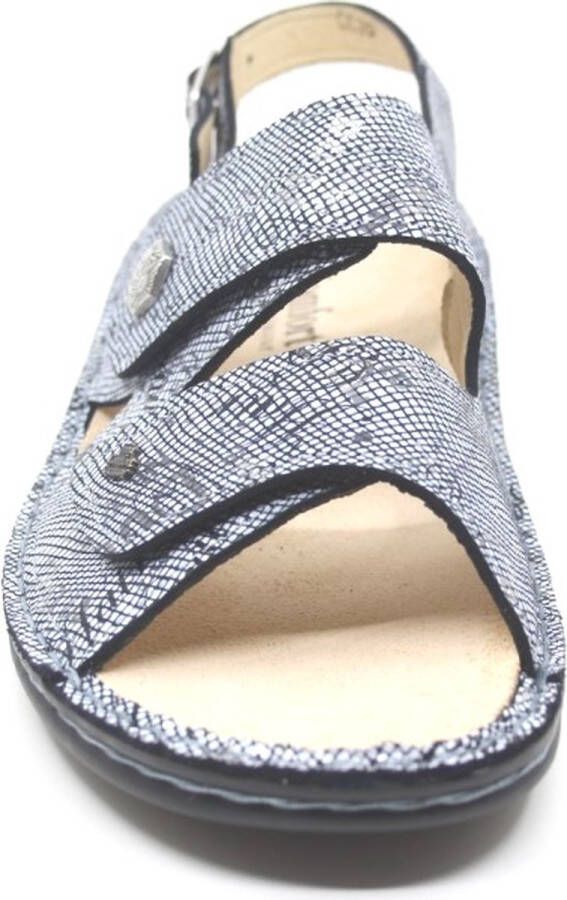 FinnComfort Finn Comfort MILOS 02560-732241 Blauw combi kleurige dames sandalen