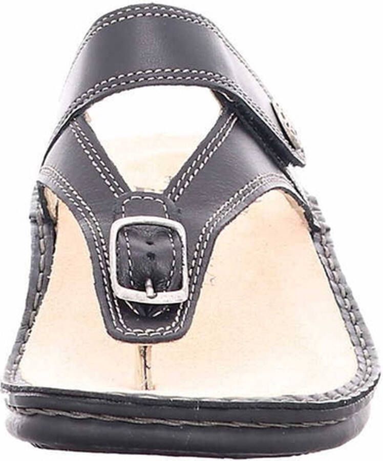 FinnComfort Alexandria S zwarte teenslipper - Foto 12