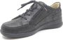 FinnComfort Finn Comfort PRATO 02286-902491 Zwarte dames veterschoen met dempende loopzolen - Thumbnail 4