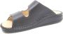 FinnComfort Finn Comfort RIAD 01505-676393 Zwarte heren slippers met klittenband sluiting - Thumbnail 7