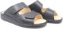 FinnComfort Finn Comfort RIAD 01505-676393 Zwarte heren slippers met klittenband sluiting - Thumbnail 4