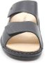 FinnComfort Finn Comfort RIAD 01505-676393 Zwarte heren slippers met klittenband sluiting - Thumbnail 5