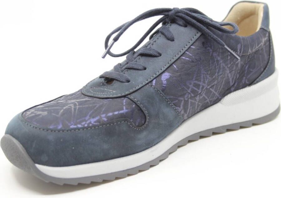 FinnComfort Finn Comfort SIDONIA 02364-902485 Blauwe sneaker wijdte H