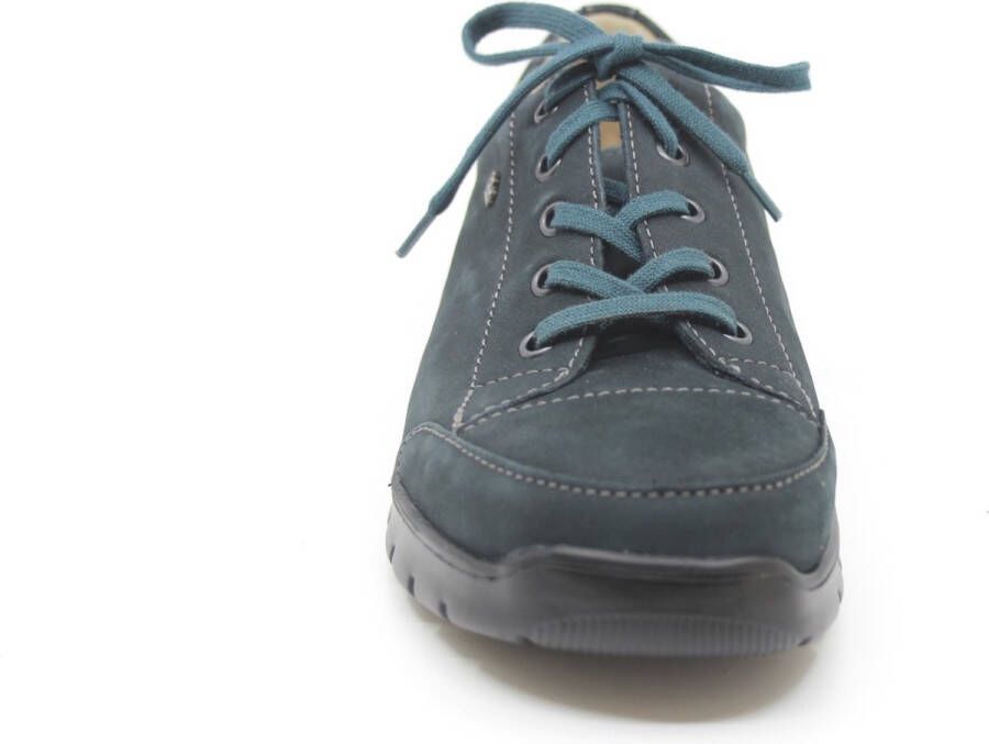 FinnComfort Finn Comfort SWANSEA 02860-751409 Petrol lichtgewicht dames veterschoenen