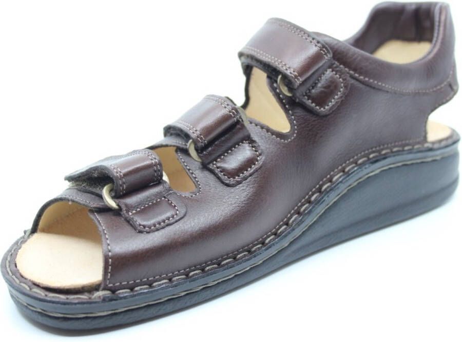 FinnComfort Finn Comfort TUNIS 01511-676130 Bruine heren sandalen wijdte H