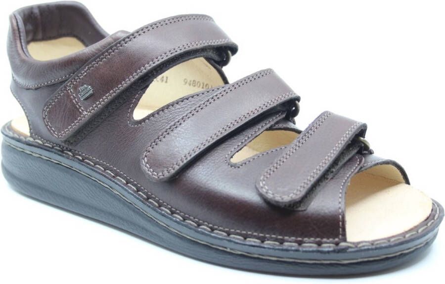 Finn comfort TUNIS 01511-676130 Bruine heren sandalen wijdte H