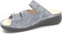 FinnComfort Finn Comfort GRENADA 02640-732241 Blauw combi kleurige dames slipper - Thumbnail 9