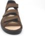 FinnComfort Tunis bruine sandaal met drie klittenbanden - Thumbnail 4