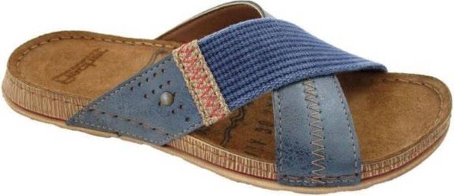 Fischer Kruisband heren slipper & muil 0801 Blauw - Foto 3