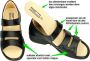 Fischer -Dames zwart sandalen - Thumbnail 4