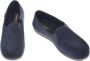 Fischer -Heren blauw donker pantoffels & slippers - Thumbnail 2