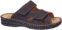 Fischer -Heren bruin donker pantoffels & slippers - Thumbnail 2