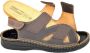 Fischer -Heren bruin donker sandalen - Thumbnail 2