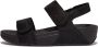 FitFlop Lulu Adjustable Shimmerlux B-st Sandalen Zwart Vrouw - Thumbnail 5