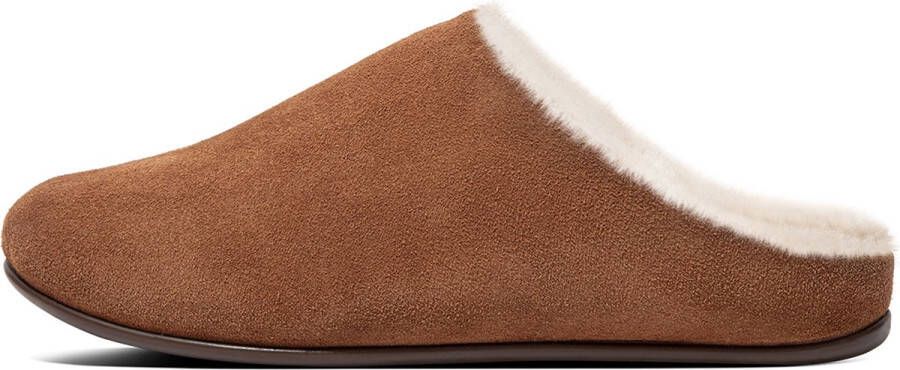 FitFlop Chrissie Bruine Open Dames Pantoffels Bruin