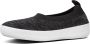 FitFlop Crystal Uberknit instappers zwart Textiel - Thumbnail 3