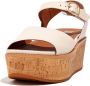 FitFlop Eloise Cork-Wrap Leather Back-Strap Wedge Sandals BEIGE - Thumbnail 2