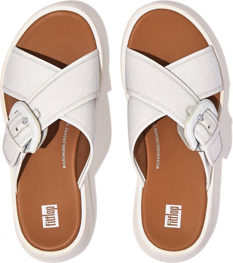 FitFlop F-mode Canvas Sandalen Vrouw