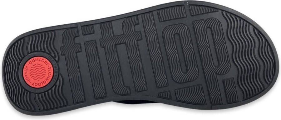 FitFlop F-mode Cross Sandalen Zwart Vrouw