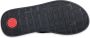 FitFlop Slippers F-MODE LEATHER FLATFORM CROSS SLIDES All Black - Thumbnail 11