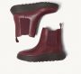 FitFlop F-Mode Leather Flatform Chelsea Boots ROOD - Thumbnail 8