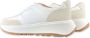 FitFlop F-Mode Leather Suede Flatform Sneakers WIT - Thumbnail 9