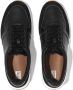 FitFlop F-Mode Leather Suede Flatform Sneakers ZWART - Thumbnail 3