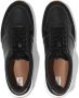 FitFlop F-Mode Leather Suede Flatform Sneakers ZWART - Thumbnail 3