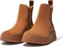 FitFlop F-Mode Suede Flatform Chelsea Boots BRUIN - Thumbnail 2