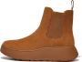 FitFlop F-Mode Suede Flatform Chelsea Boots BRUIN - Thumbnail 11
